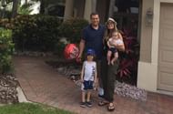 Trish Stratus is now the mother of two beautiful children